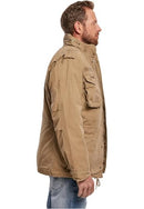 Brandit M-65 Giant Jacket, Men, Removable Lining & Hood, Camel, Size 7XL - Brand New