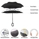 Newsight Reverse Umbrella, Double Layer Inverted Umbrella Upside Down - Brand New