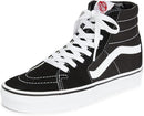 VANS UA SK8 HIGH TOP SNEAKERS - SIZE: WOMEN 7.5 - BLACK/BLACK/WHITE - Brand New