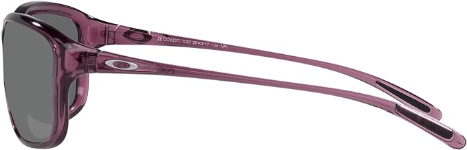 Oakley Women's Sunglasses Unstoppable 59 OO9297 - PURPLE FRAME BLACK LENSES - Like New
