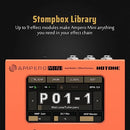 HOTONE AMPERO MINI MP-50 GUITAR BASS MULTI-EFFECTS STEREO OTG USB - ORANGE - Like New
