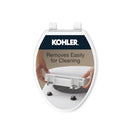 KOHLER 4636-RL-0 CACHET READYLATCH ELONGATED TOILET SEAT SLOW CLOSE - WHITE - Brand New
