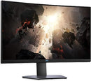 Dell 32" 2K QHD FreeSync Curved LED Gaming Monitor HDR S3220DGF - Ascent Gray Like New