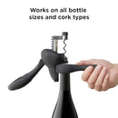 Rabbit 6-Piece Wine Opener Tool Kit Black - Like New