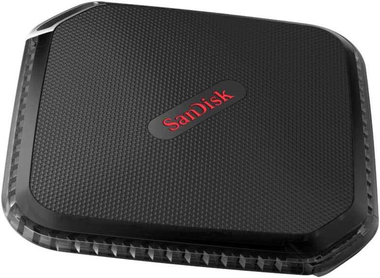 SanDisk Extreme 500 Portable SSD 500GB SDSSDEXT-500G-G25 - Black Like New