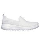 SKECHERS WOMEN'S GO WALK JOY-TERRIFIC SLIP-ON SNEAKERS 6.5 WIDE - WHITE - Like New