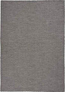 Nourison Home Positano Charcoal 4' x 6' Area Rug Easy Clean Non Shedding - Like New