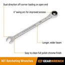 GEARWRENCH 1-1/8" 90T 12 Point Ratcheting Combination Wrench | 86955 - Brand New