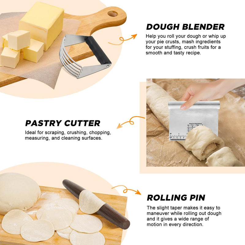 Yibidys Dumpling Maker & Ravioli Cutter - 20-In-1 Press & More - Stainless Steel - Like New