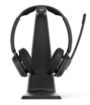 EPOS IMPACT 1061T HEADSET AND WIRELESS CHARGER DOCK DSBT3 - BLACK - Like New