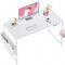 Pamray 47 Inch Computer Desk for Small Spaces with Storage Bag Home Office Work - Like New