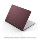 REMARKABLE PAPER PRO - MOSAIC WEAVE BOOK FOLIO CASE - BURGUNDY - Like New