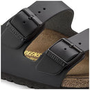 51193 BIRKENSTOCK ARIZONA SMOOTH LEATHER SANDALS BLACK NARROW FIT SIZE 9M /11W - Like New