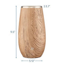 SNOWFOX WINE CHILLER W/OPTIMAL FIT, TEAK - WC0045-30 - Like New