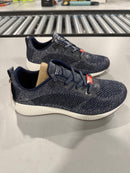 SKECHERS BOBS SPORTS SPARKLE KNIT LACE-UP SNEAKERS - SIZE: WOMEN 11 - NAVY - Brand New