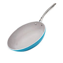Gotham Steel Non stick Frying Pan Skillet, 12” Ceramic Nonstick Skillet Blue - Like New