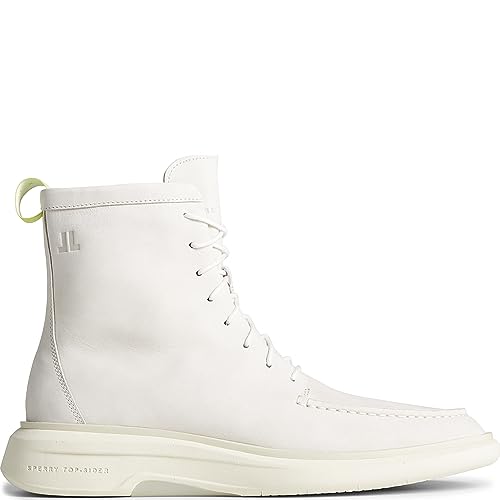 SPERRY JOHN LEGEND MEN'S COMMODORE FASHION BOOT SIZE: MEN 12, STS23903 - BONE - Like New