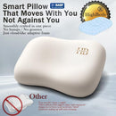 HIGHBEDS SIDE SLEEPER PILLOW SOFT ERGONOMIC CERVICAL-NECK-PILLOW - WHITE - Like New
