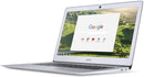 Acer Chromebook laptop 14" FHD N3160 4 32GB eMMC Silver CB3-431-C3WS Like New