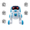 Lexibook Power Puppy® Jr Sounds, Music, Light Effects Dog Toy PUP01 - White/Blue - Like New