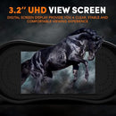 GTHUNDER NIGHT VISION GOGGLES, GTHUNDER 4K UHD VIDEO, 52MP PHOTOS, - BLACK - Like New