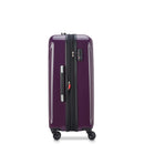 DELSEY PARIS HELIUM AERO 25" 4-WHEEL MEDIUM LUGGAGE - PLUM - PLUM/PURPLE - Brand New