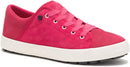 CATERPILLAR CAT WOMEN'S PASSPORT RIBBON SNEAKER - SIZE: WOMEN 6.5 - RED - Like New