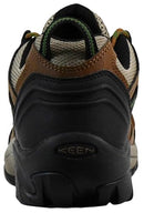 KEEN LANSING LOW HEIGHT STEEL TOE MEN SIZE 9.5 CASCADE BROWN/FIRED BRICK - Like New