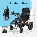 COOLHUT ELECTRIC WHEELCHAIR - BLACK - Like New