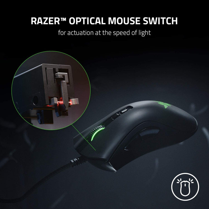 Razer DeathAdder V2 - Ergonomic Wired Gaming Mouse - RZ01-03210100-R3U1 New