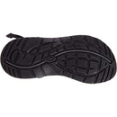 J107248 CHACO WOMEN'S ZX/1 CLOUD OUTDOOR SANDAL SOILD BLACK SIZE 10 - Like New