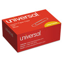UNIVERSAL JUMBO SMOOTH PAPER CLIPS 100/BOX UNV72220BX - Brand New