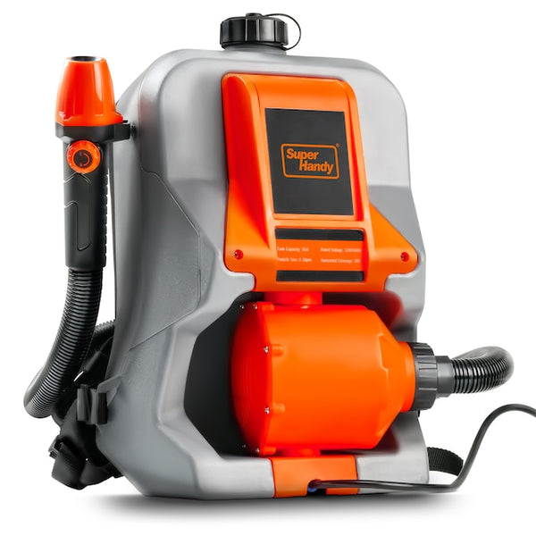SUPERHANDY 3 GALLON(S) BACKPACK DISINFECTANT SPRAYER - GRAY/ORANGE - Like New