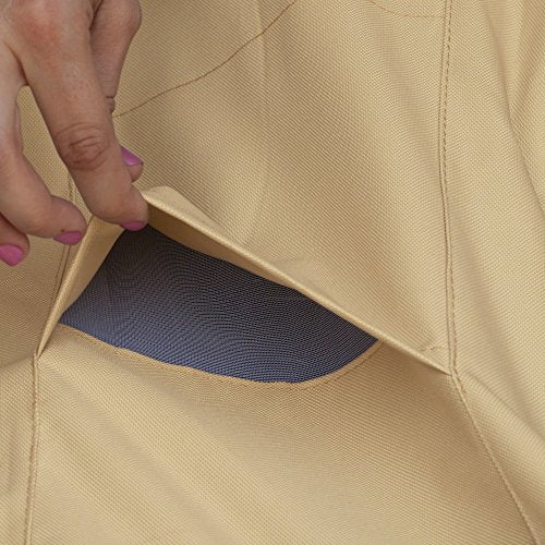 Classic Accessories Veranda Patio Table Cover - Pebble/Large/Rectangular/Oval - Like New