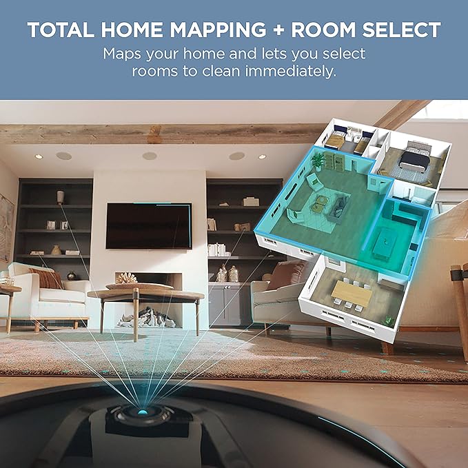 Shark IQ Robot Vacuum XL Self-Empty Base Brushroll Wi-Fi - Scratch & Dent
