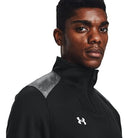 1360712 Men's Command 1/4 zip Pullover Black S New