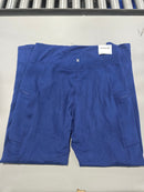HURLEY WOMEN S TIGHT LEGGING - SIZE: WOMEN L - BLUE DEPTHS - Brand New