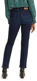 LEVIS LEVI'S WOMENS CLASSIC STRAIGHT JEANS - SIZE: 26X30 - COBALT HAZE - Brand New