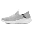 232452 SKECHERS MENS ULTRA FLEX 3.0 RIGHT AWAY SIZE: MEN 8.5 (GREY) - Like New