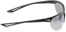 NIKE GOLF CROSS TRAINER SUNGLASSES, 67MM FRAME - BLACK/GRAY/SILVER - Like New