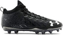 3022667 Under Armour Men Spotlight Select Mid Mc Cleats Black 001 Size 8 Like New