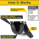 Xcluder X2 Animal Proof Garage Seal Kit 12 Ft. x 2" x 2" - Multiple Options - Like New