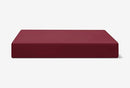 Barker Beds XL Orthopedic Dog Bed 7" Memory Foam Mattress 75-120 lbs - Burgundy - Brand New