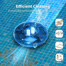 HUBEI YIMU ELECTRONIC TECHNOLOGY L1 CORDLESS ROBOTIC POOL CLEANER - ORANGE/BLUE - Brand New
