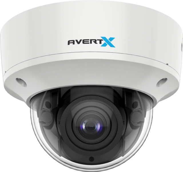 Avertx HD838 4K IR Autofocus Zoom Indoor/Outdoor IP Dome Camera HD838IRM - WHITE Like New