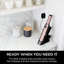 SHARK QV201 WANDVAC HANDHELD VACUUM AND CHARGING DOCK, ROSE GOLD (QV201RG) - Like New