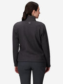 M16250 MARMOT WOMEN'S DROP LINE FLEECE FULL-ZIP JACKET SIZE S BLACK HEATHER - Brand New