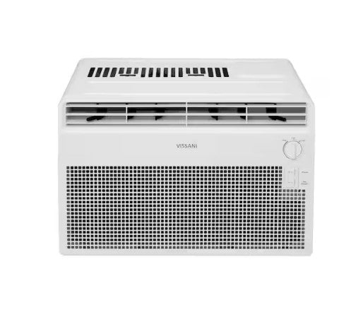 VISSANI 5,000 BTU 115V MECHANICAL WINDOW AIR CONDITIONER - WHITE - Brand New