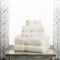 BIBB HOME SUPERIOR EGYPTIAN COTTON PILE HEAVYWEIGHT 6-PIECE TOWEL SET - CREAM - Like New