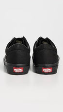 VANS OLD SKOOL UNISEX SNEAKERS MEN 7.5 WOMEN 9 BLACK - Like New